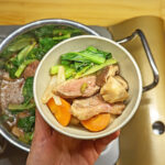 鴨肉と冬野菜の煮物のレシピ